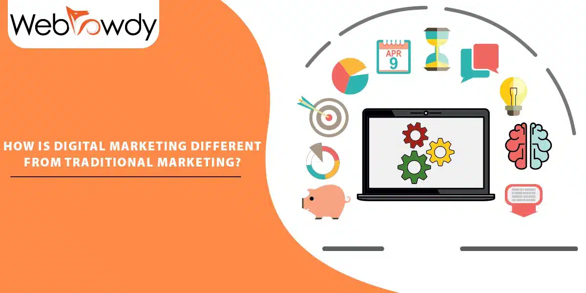 How is Digital Marketing Different from Traditional Marketing?